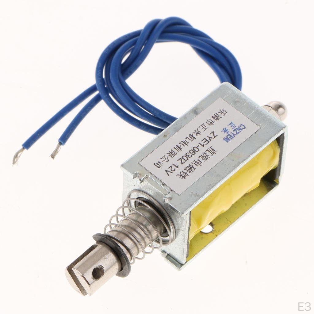 Компактный линейный соленоидный привод для домашней автоматизации