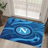 Napoli FC Design Crystal Velvet Carpet Cozy Non?Slip Printed Rug For Bedroom Living Room Entrance