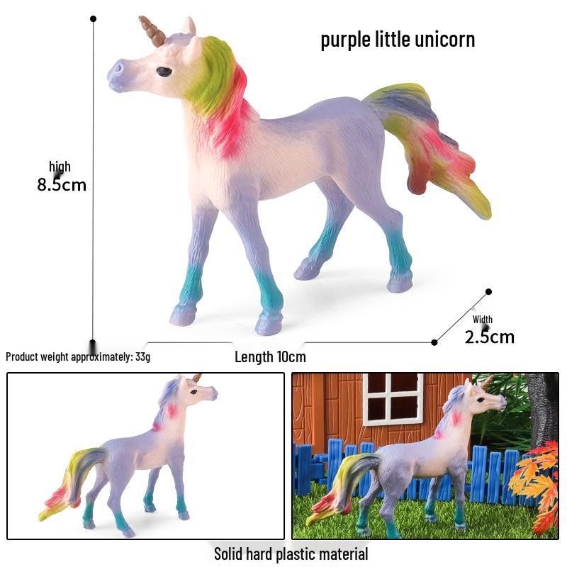 Cross-border Mythical Unicorn Pegasus Toy Model for Kids