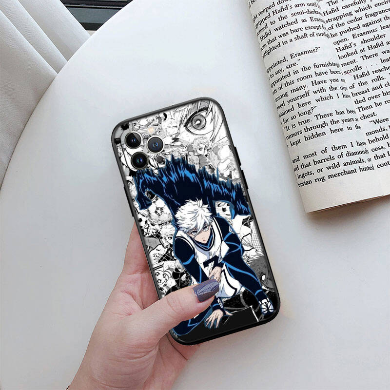 MH58 Футбольный Синий Замок Чехол для Телефона для iPhone 7 8 11 12 13 14 15 16 17 16E XS Pro Max XR X SE Air