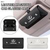 CKU5 Car Sun Visor Glasses Case Leather Sunglasses Box Eyeglasses Holder  For Lexus UX250h RX450h CT200h RX400h NX300h RX350 RX300 GX