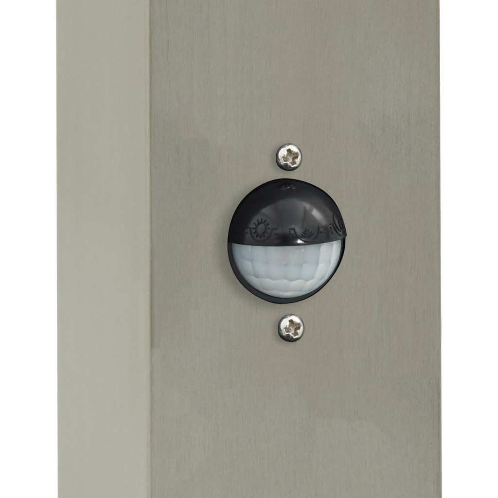 Bollard Light with Sensor & Socket 80 cm Stainless Steel IP44