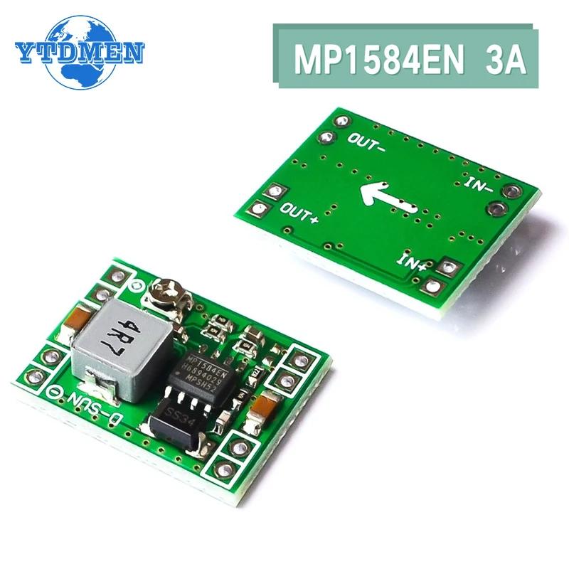 1PCS MP1584EN DC-DC понижающий модуль питания 3A регулируемый понижающий преобразователь, сверхмалый размер для Arduino замена LM2596