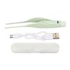 LED Ear Wax Cleaner USB Rechargeable Portable Soft Light Earpick Cleaner for for Kids Mint Green