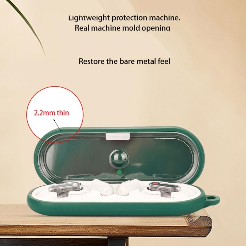 Силиконовый чехол Защита от царапин и ударов Ударопрочный силиконовый протектор Нескользящая силиконовая накладка для наушника(открыто)