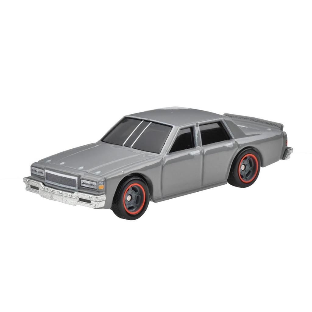 Hot Wheels Fast and Furious 1987 Chevy Caprice Vehicle Toy Mini Car for Ages 3 and Up Gray HRT98 -