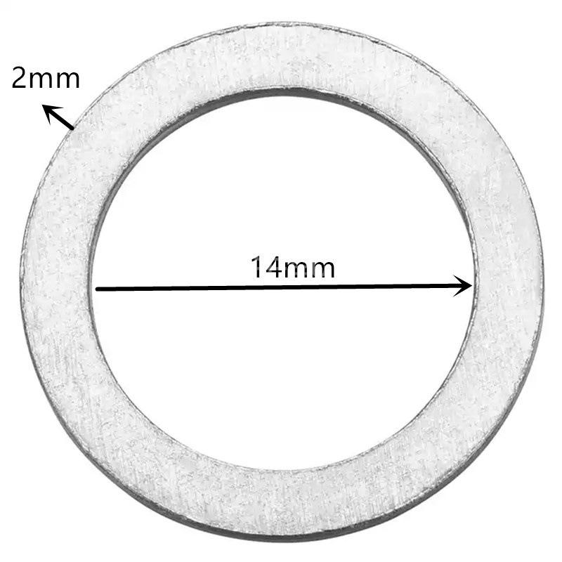 Hyundai Kia Oil Drain Plug Gasket M14*20*2 Aluminum Washer (21513-230001)