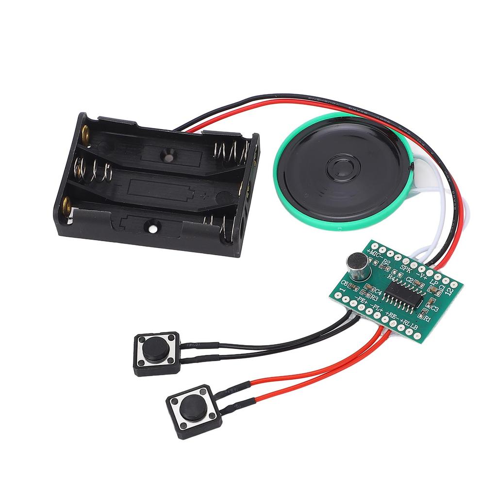 4 Minutes Sound Module Button Control DIY Music Sound Talk Recordable Chip for DIY O Cards Xmas