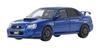 Kyosyo Original Subaru Impreza S203 Blue Finished Product 1/43