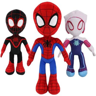 30 см Плюшевая игрушка Marvel Человек-Паук Из Фильма Мстители Анимационный Мультяшный Персонаж Экологически Чистый Наполнитель из Хлопка ПП Каваи Милая Плюшевая Кукла