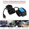 24 Hours Parking Monitor Charger Obd To Usb Adapter Charge 3a Cord 5v Cable Cable Hardwire Car Power Obd A0e9