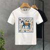 Cute Horse Style Luxury Brand Cotton Letter Print Couple Tees Summer Harajuku Men/Women Short Sleeve T-shirt Asian Size S-7XL