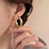 Elegant Women's Geometric Circle Clip-on Earrings – Simple, Stylish, and Luxurious