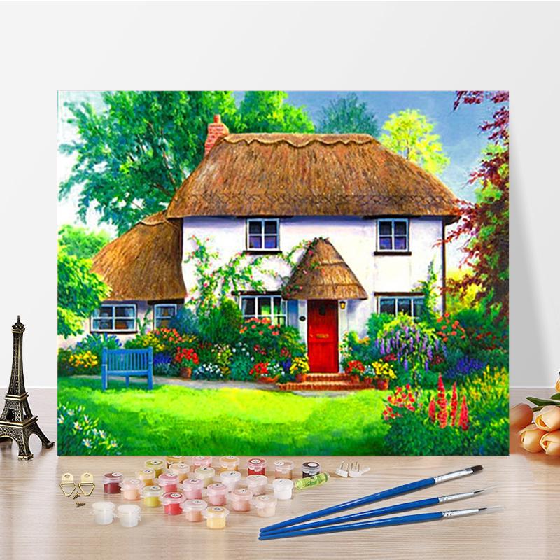 Искусство DIY Картина по номерам Цифровая картина маслом Алмазная живопись Хобби Картина маслом Домашний декор Картина по номерам