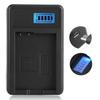 EN-EL14 Battery Charger with LCD Display for Nikon D5100/D3100/D3200/D3300/Coolpix