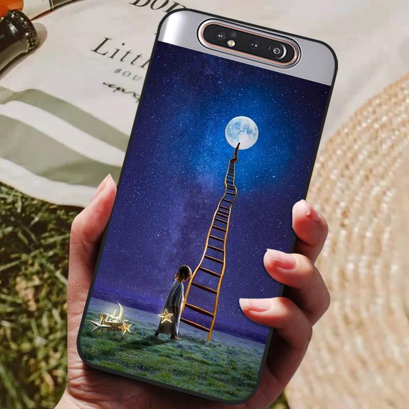 Чехол для Samsung A80 Силиконовая задняя крышка Чехол для телефона Для Samsung Galaxy A80 Чехлы для Galaxy A 80 A805F A805 Мягкий бампер Funda