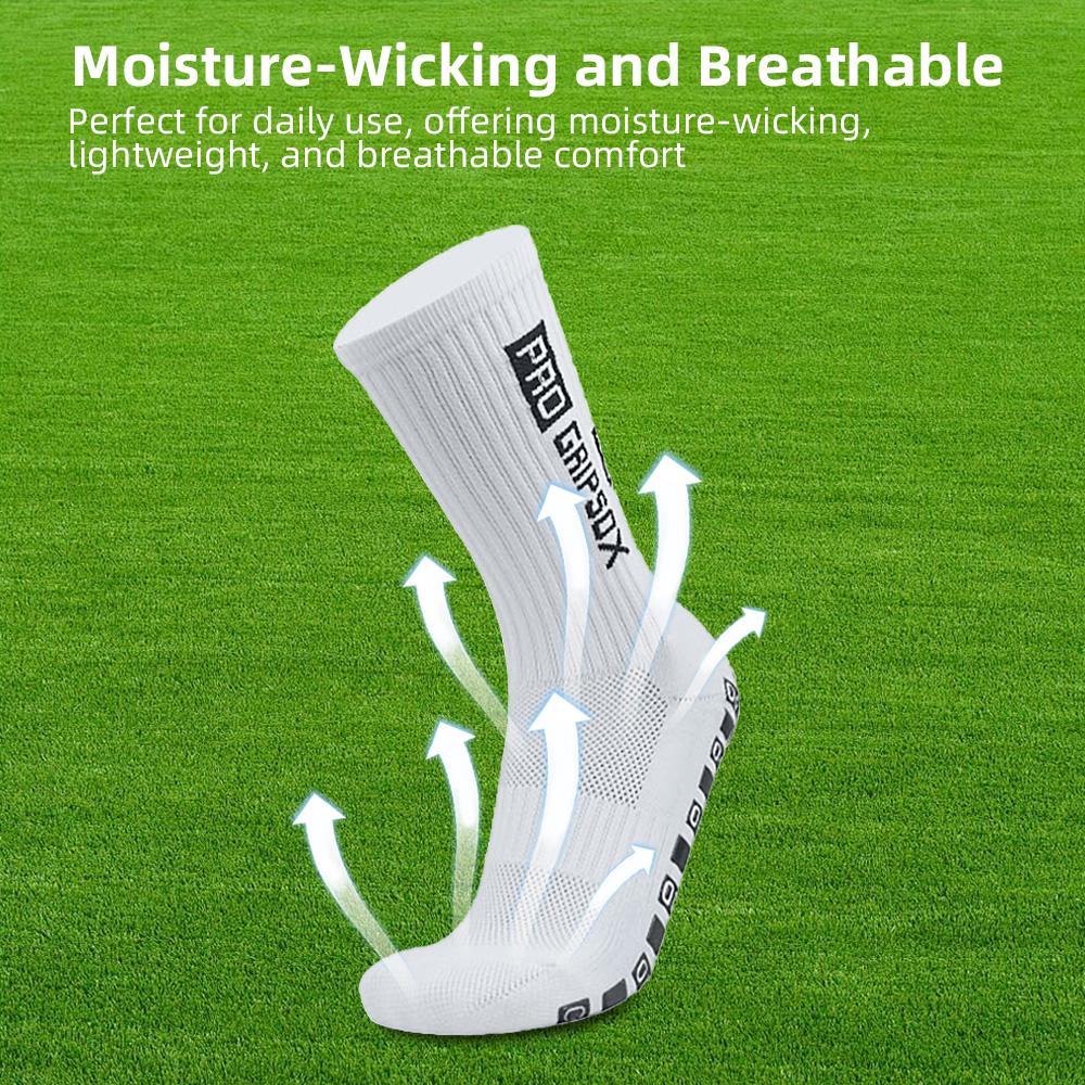 Спортивные носки Высокоэластичные футбольные носки с нескользящей ручкой для мужчин и женщин, размер 39–46, идеальный вариант