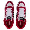 adidas BREAK START Нескользящие Износостойкие Амортизирующие Кроссовки для Баскетбола со Средним Верхом Мужские Белые Красные Кроссовки JI3405