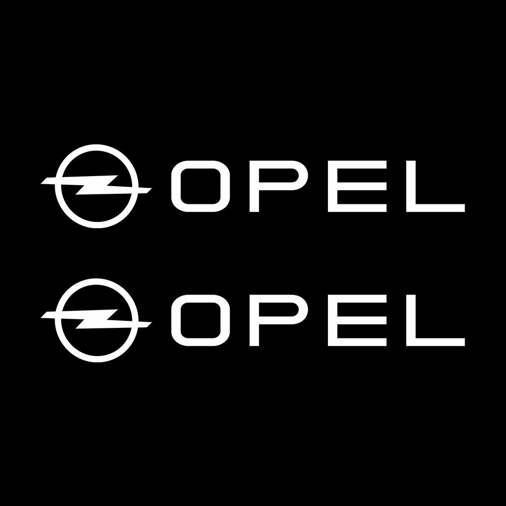 2PC Waterproof Car Stickers Vinyl Styling Art Creative Auto Decal For Opel Zafira B Corsa Insignia Mokka Regal Car Wheel Hubcap