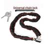 Portable Anti-Theft Chain Lock for Bikes and Motorcycles