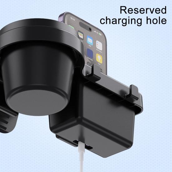 Автомобильный органайзер для хранения на боковое окно двери, подставка-лоток, органайзер, подстаканник, подставка для телефона, держатель для ключей и кошелька, простая установка, большая автомобильная коробка-органайзер