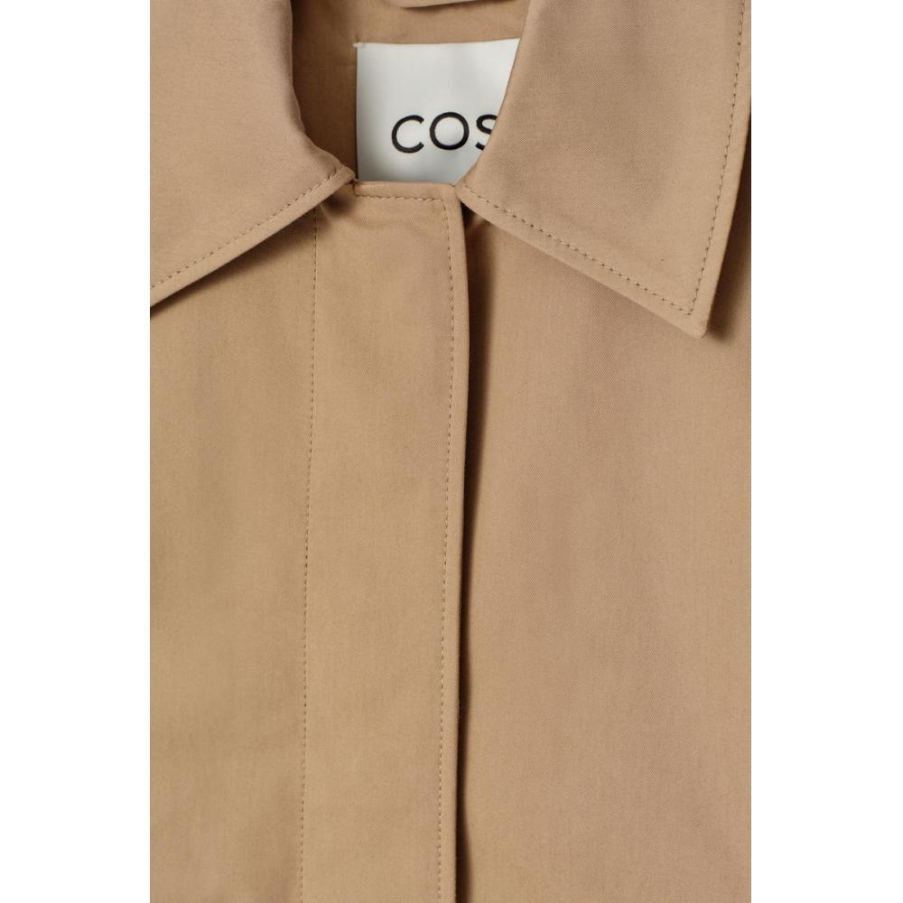 COS Японское хлопковое автомобильное пальто