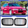ЧЕРНАЯ решетка E36 ABS Передняя сменная решетка-«почки» для капота BMW E36 1992-1999 для BMW 318i 323i 325i 320i 328i