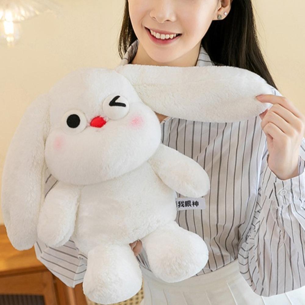 Cartoon Rabbit Plush Backpack Soft Cartoon Animal Backpack Cute Rabbit Plush Toy Ladies