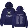 Худи с двусторонним принтом Hollow Knight для мужчин и женщин, модный оверсайз с капюшоном, мужская винтажная повседневная толстовка из флиса