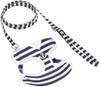 Petio Doggy Casual Marine Vest Harness Lead Blue for Ultra Small Dogs XS Size &