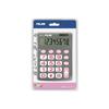 Milan Calculator with Big Gray X Pink 8-Digit Keys, 151708GBL,