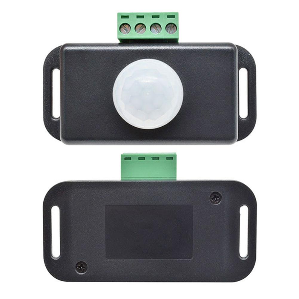 DC 12V 24V 6A Infrared PIR Motion Sensor Detector Switch Automatic Adjust Infrared PIR Motion Sensor Switch for LED Strip Light