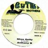 7-дюймовая пластинка ANTHONY B - Miss Gotty BB0004 Butler Brothers 2001 Ямайка Регги, Ска и Даб Б/У