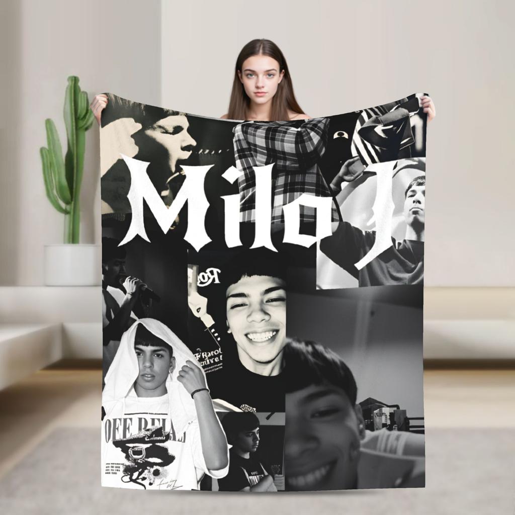 Rapper Milo J  111  Blankets Quality Warm  Throw Blanket Winter Travel Office Couch Bed Fashion Bedspread