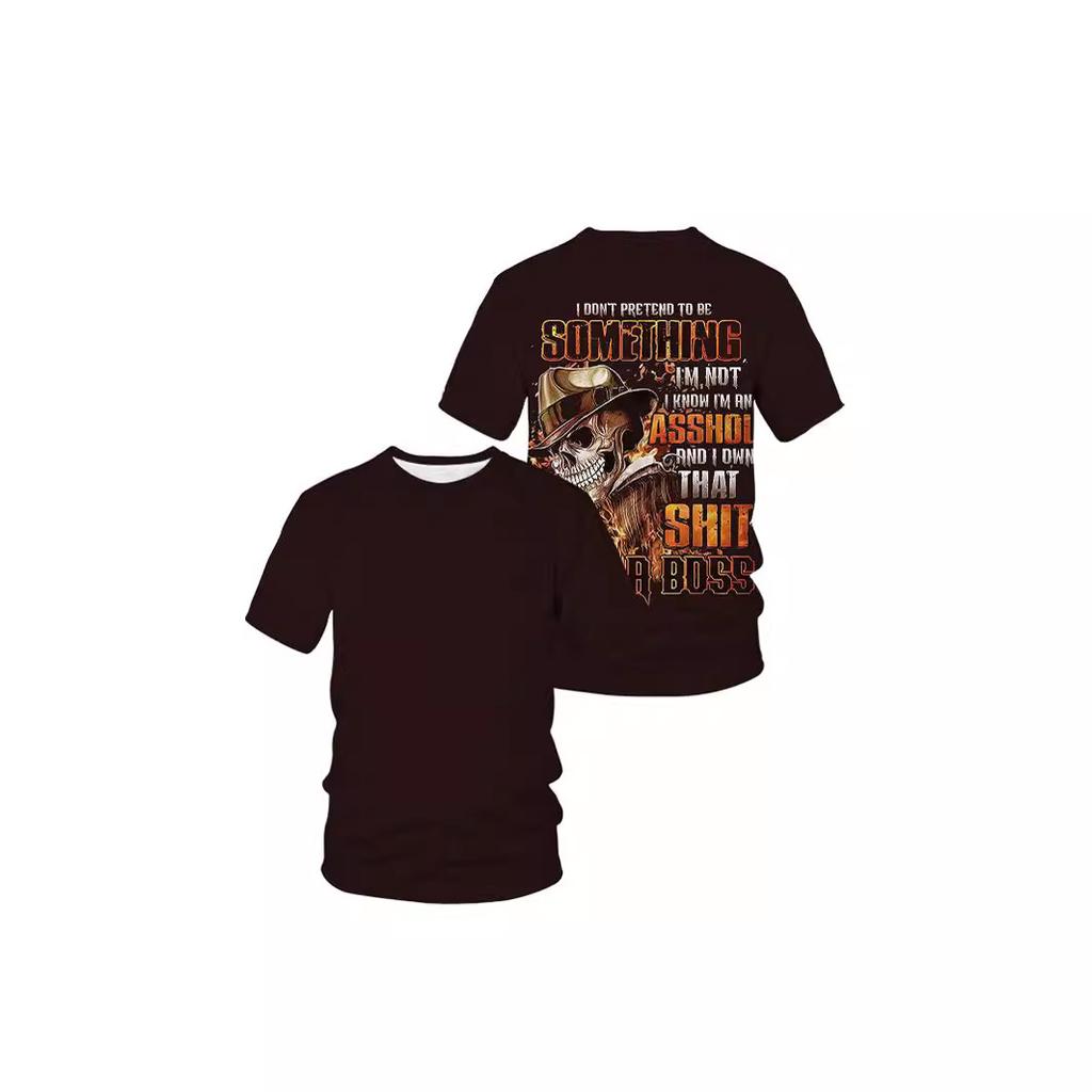 Летние мужские футболки с 3D принтом тигра и дракона, модные повседневные спортивная одежда с круглым вырезом и короткими рукавами, уличная одежда, топы большого размера