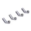4PCS Metal Ball Joint Alloy 7.0mm Diameter M4 Thread High Accuracy RC Car Bend Ball Joint Ti Color