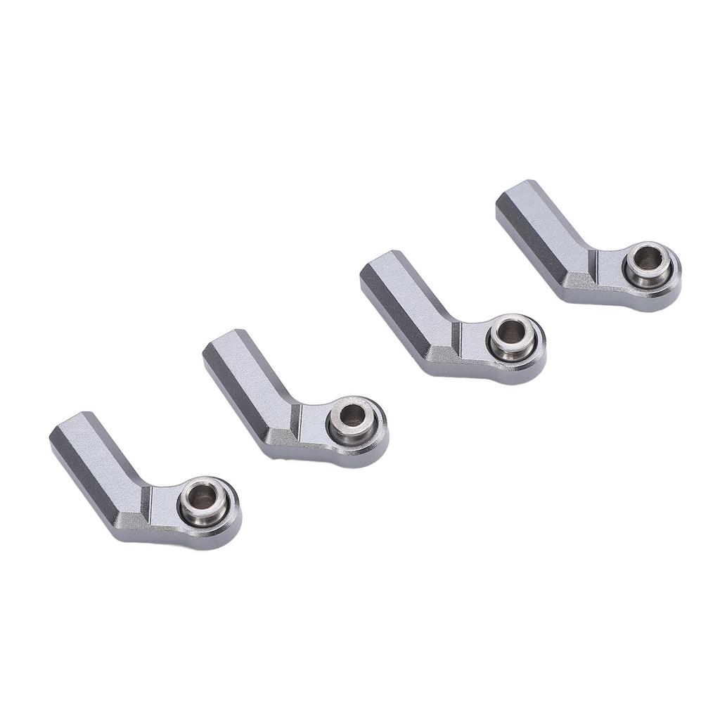 4PCS Metal Ball Joint Alloy 7.0mm Diameter M4 Thread High Accuracy RC Car Bend Ball Joint Ti Color