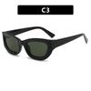 New Women Rectangle Vintage Sunglasses Fashion Design Retro Points Sun Glasses Female Lady Eyeglass Cat Eye Driver Goggles