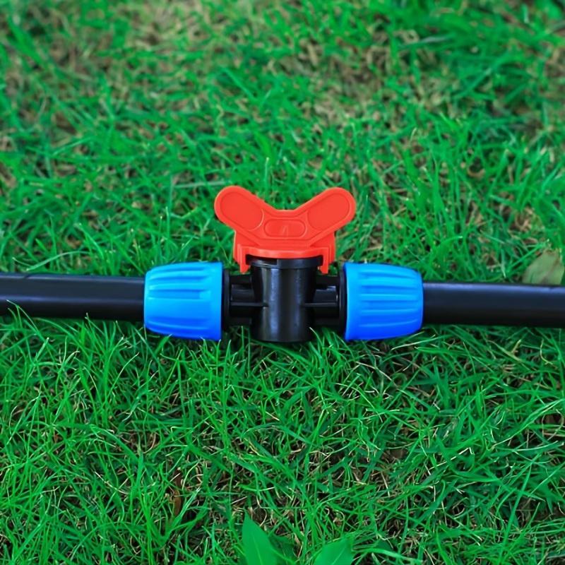 1PCS 1/2-inch Drip Irrigation Tubing Switch Valve, 16mm Drip Irrigation Stop Valve, Drip Irrigation Accessories, Reusable