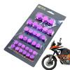 30pcs Motorcycle Screw Nut Cover Cap Bolt Cover Motorcycle Screw Nuts Bolt Cap Cover