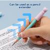 10PCS Cat Shape Erasers 2 In 1 Pencil Extender Cartoon Pen Top Cover  Students Gift