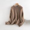 Warm Pullovers Women Dropped Sleeved Loose Sweaters Fall Winter Camel