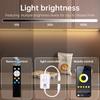 Беспроводная Bluetooth CCT светодиодная планка 24В 2700К-6500К Диммируемая алюминиевая лампа-трубка для верстака кухни под шкаф столешницу