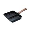 CB Japan Frying 2 Simultaneous Black IH Fluororesin Frying Pan That Allows You To Make Two Items At the Same Time MC Copan Pan, Parts, Cooking,