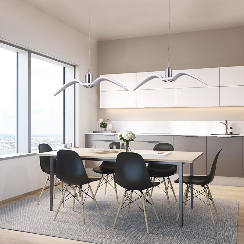 Светодиодные люстры Люстры «Чайка» Люстра для спальни Украшение Люстра Светодиодная люстра Встраиваемый монтаж Светодиодные креативные люстры