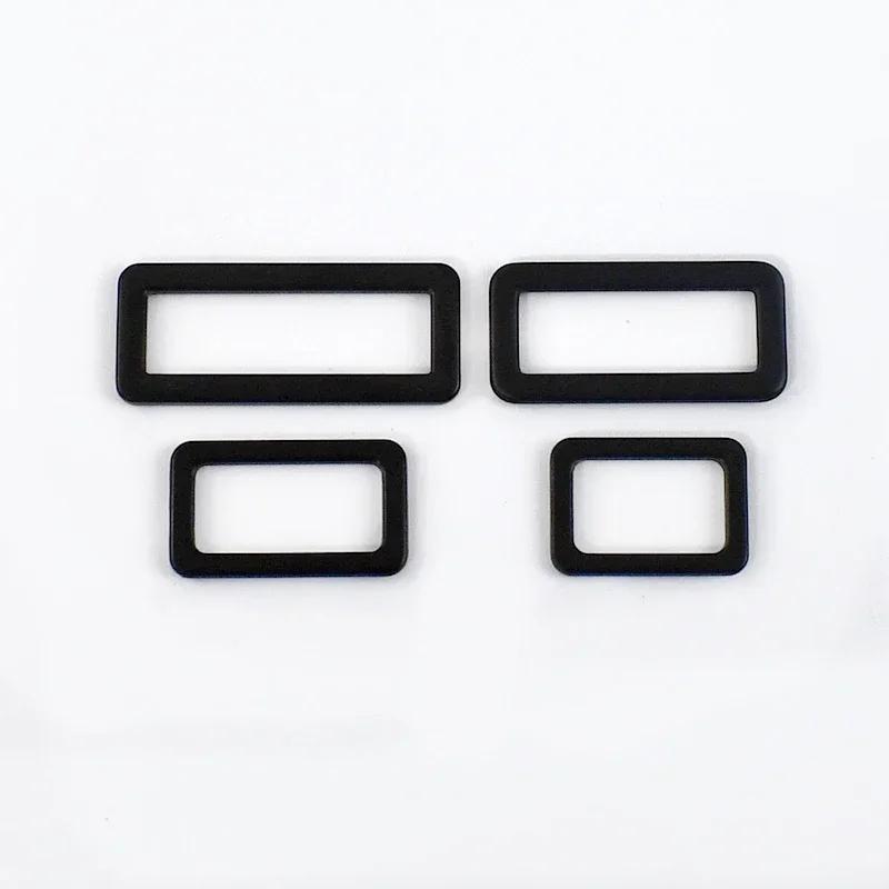 Meetee 20 шт. 20-50 мм 16 цветов Металлическая пряжка Регулировочные пряжки для стропы Ползунок для ремня сумки Кольцо Застежка DIY Кожаная фурнитура Аксессуары