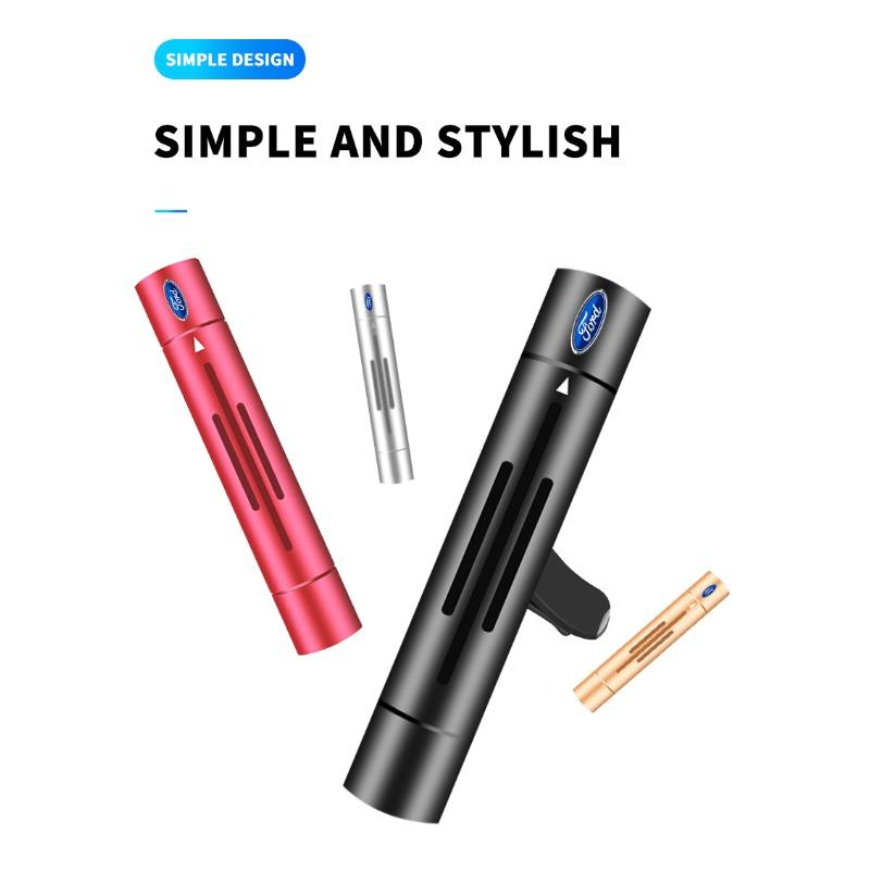 Автомобильный аромаклипса на воздуховод, автомобильный парфюм для воздуховода, твердый парфюм для Ford Focus 2 3 MK2 MK3 Fiesta Mondeo Kuga Ecosport C-Max, автоаксессуары