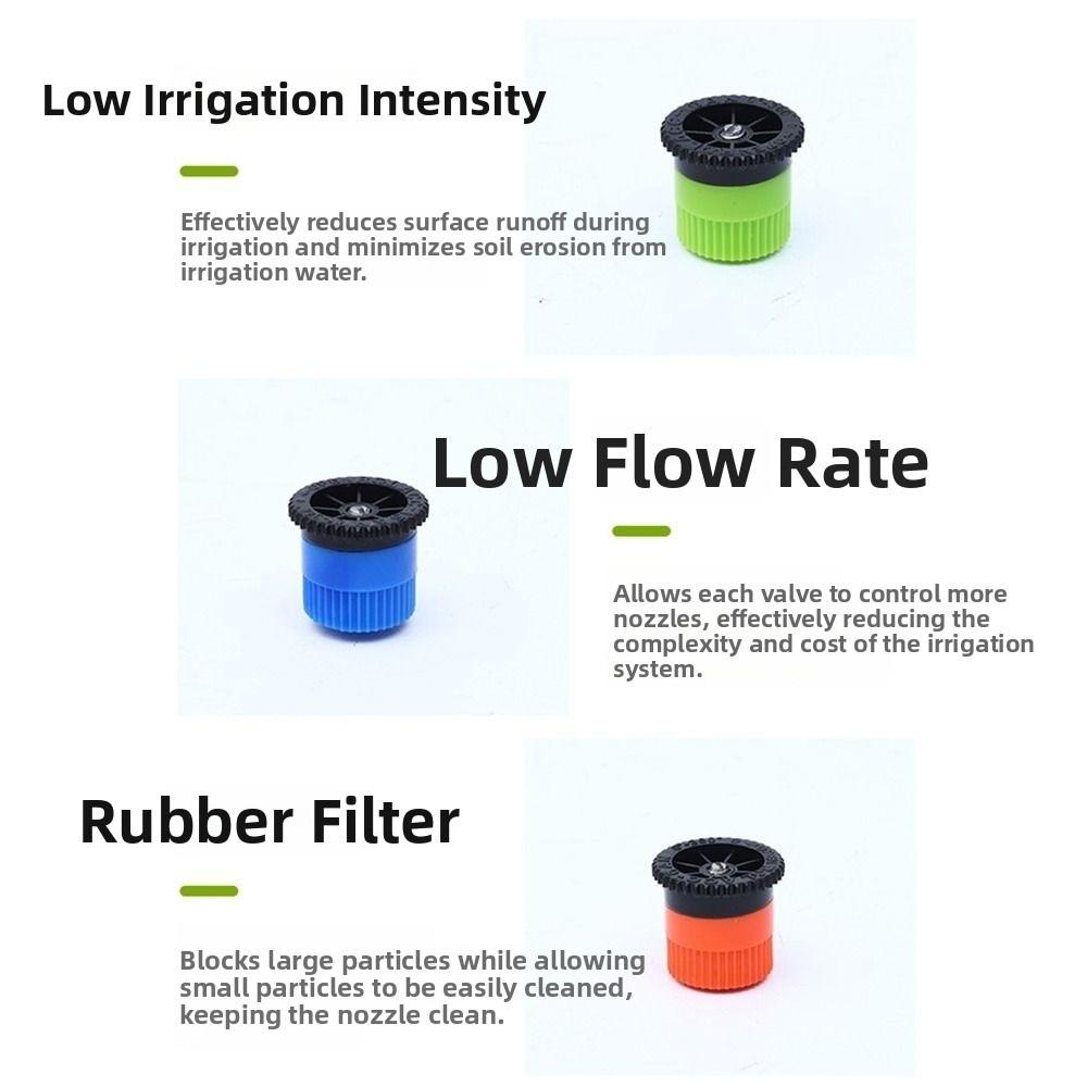 Adjustable Spray Pattern Sprinkler Replacement Nozzle Scattering Sprinkler Nozzle Farm Irrigation
