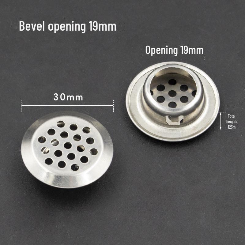 Sukop утолщенная круглая вентиляционная крышка из нержавеющей стали для гардероба и обувных шкафов