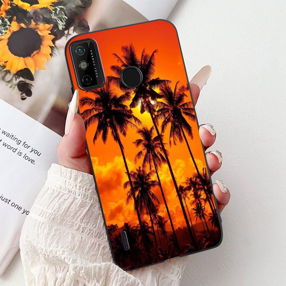 For Tecno Spark 6 Go KE5j KE5k Case For Tecno Spark Go 2020 KE5S Cover Silicone Cute Fashion Flowers Funny Painted Back Cover